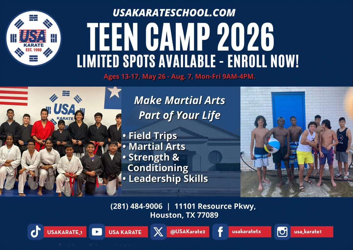 USA Karate Teen Camp 2026